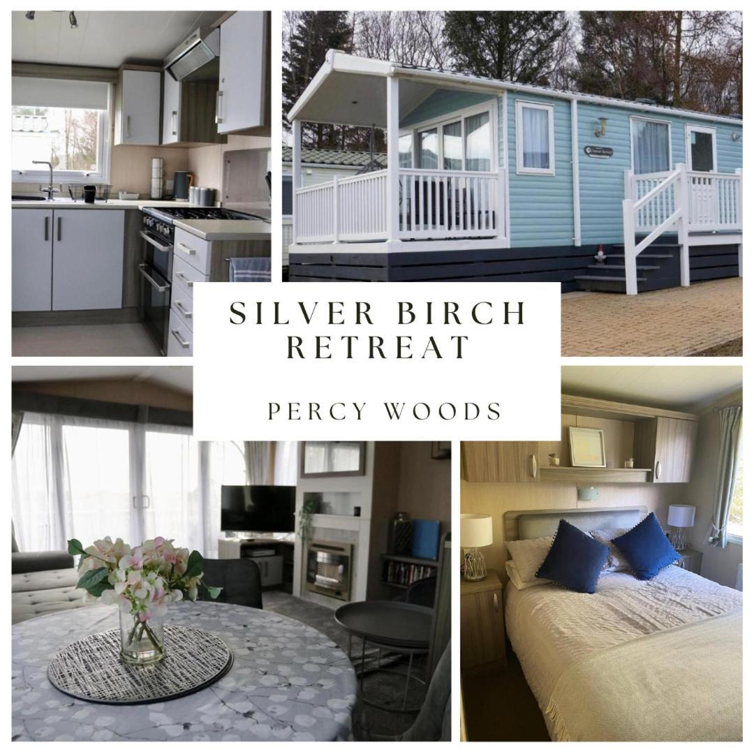 Silver Birch Retreat - Percy Woods Country Retreat With 18 Hole Free Golf Alnwick Exteriér fotografie